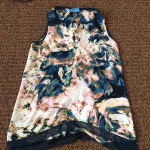 Floral tank top